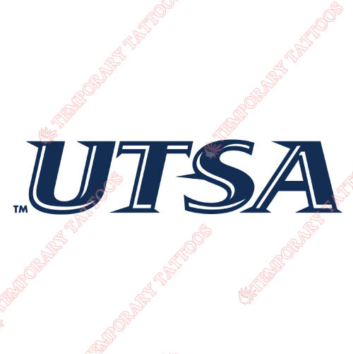 Texas SA Roadrunners Customize Temporary Tattoos Stickers NO.6544